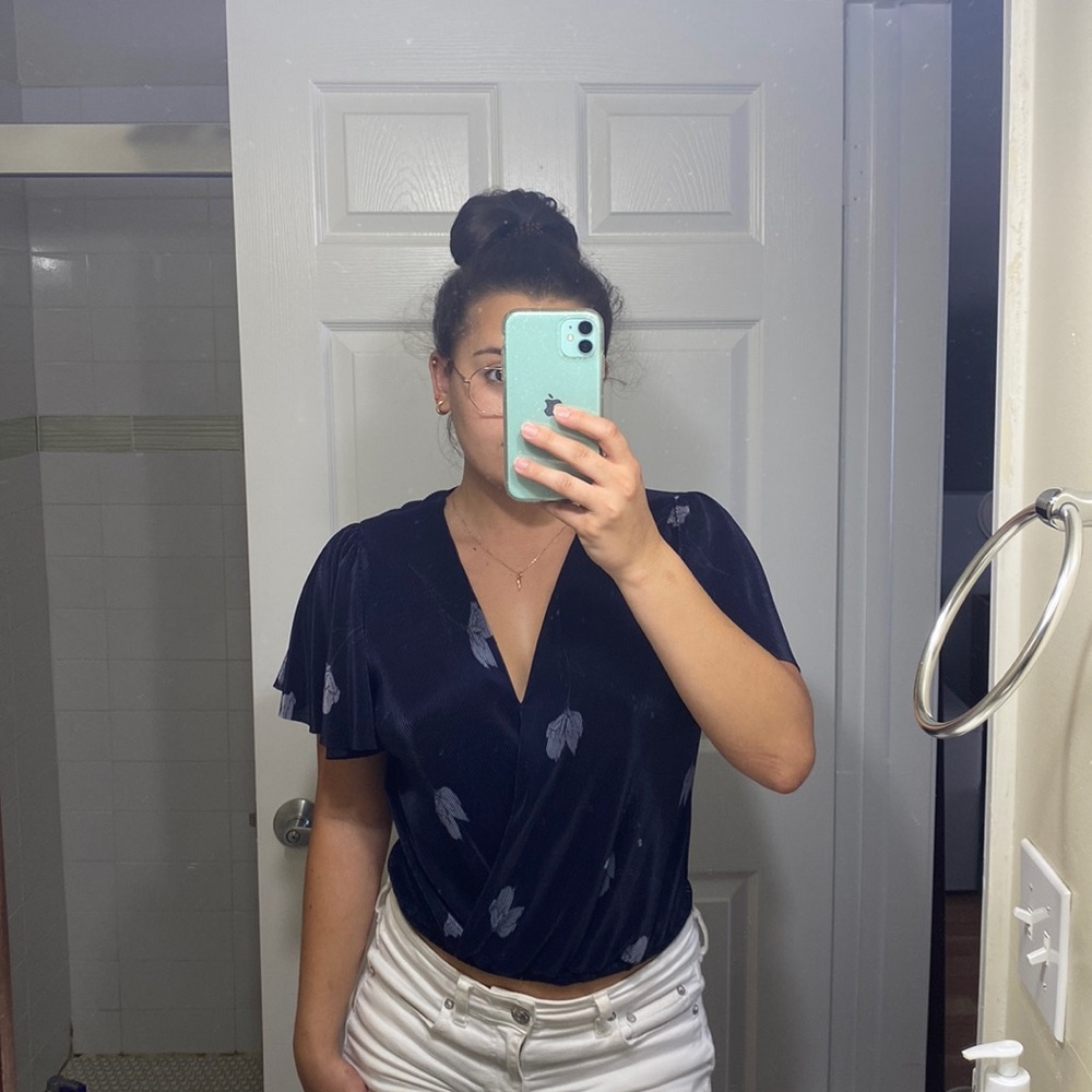 Classy V-Cut Blouse